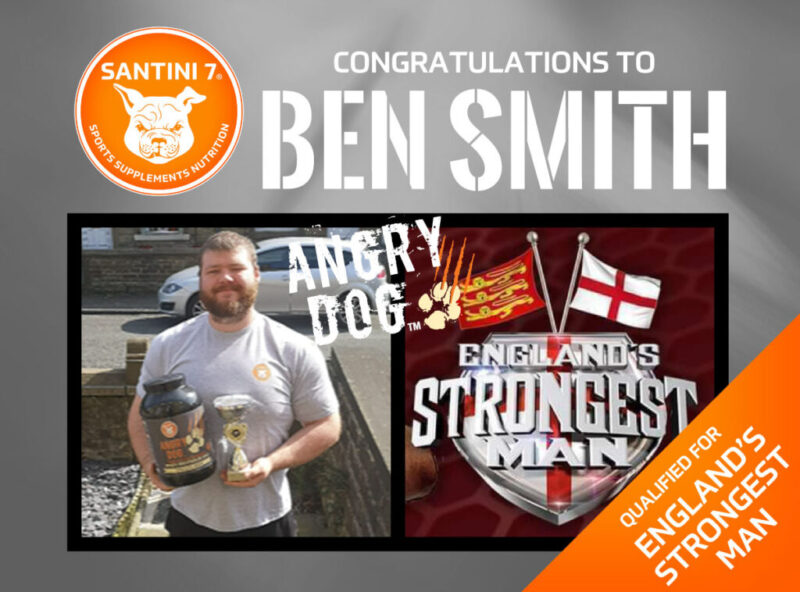 Congratulations to Ben Smith, Qualified for England's Strongest Man 2020