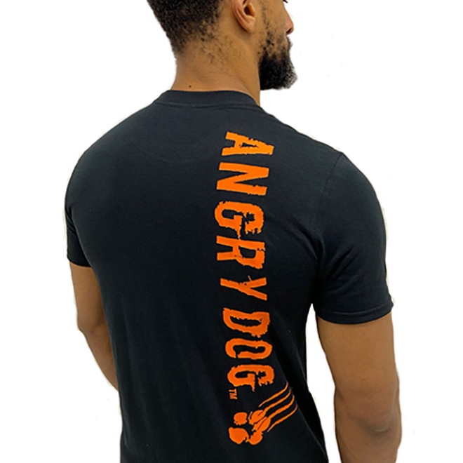 angry dog tee back