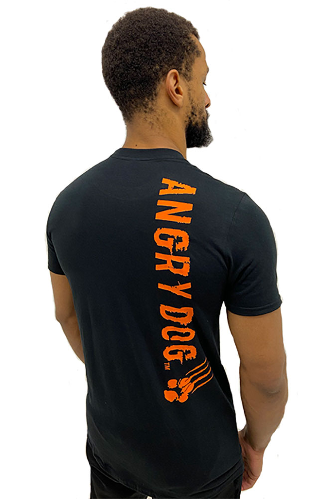 angry dog tee back