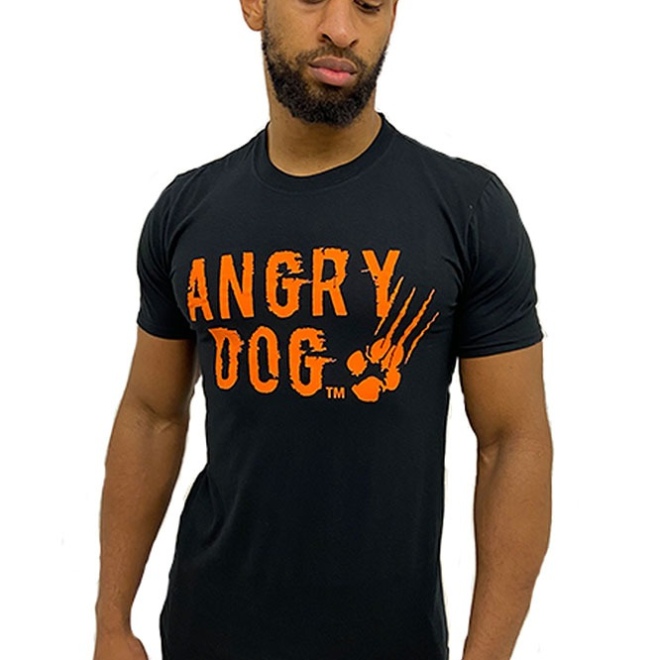 angry dog tee front