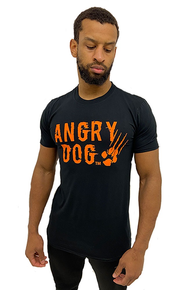 angry dog tee front