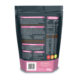 angry dog raspberry ripple whey protein 900g front