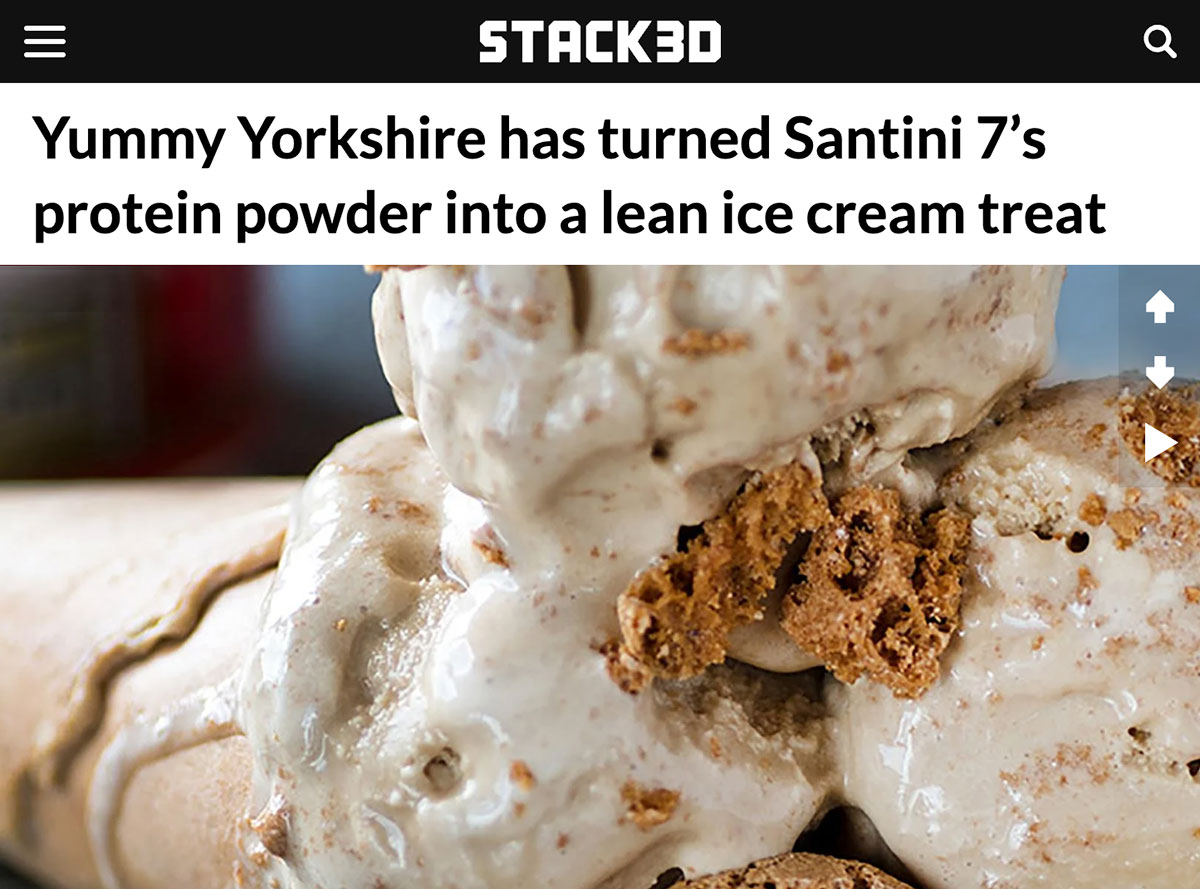 hngry protein ice cream featured stack3d news