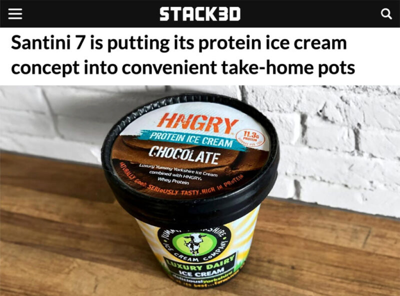 stack 3d news hngry protein ice cream